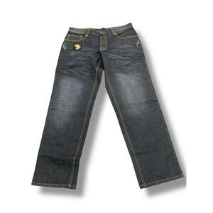 Oliveo Dark Blue Denim Jeans Size 34 x 32 NWT